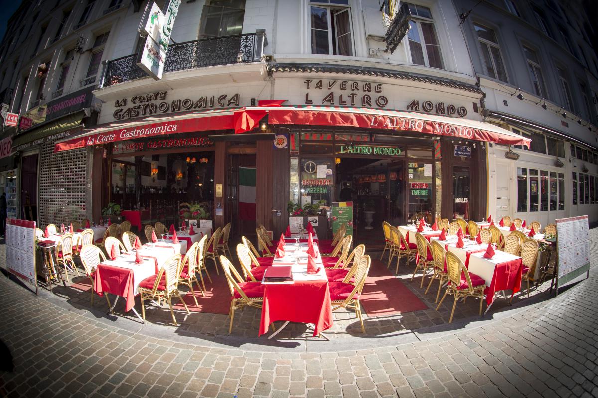 L'Altro Mondo Brussel terras 60 couverts